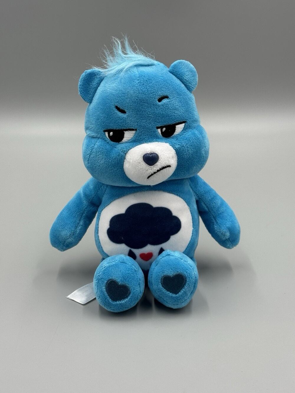 Care Bears Grumpy Bear Blue Plush Small 9” Stuffed Animal Basic Fun 2020